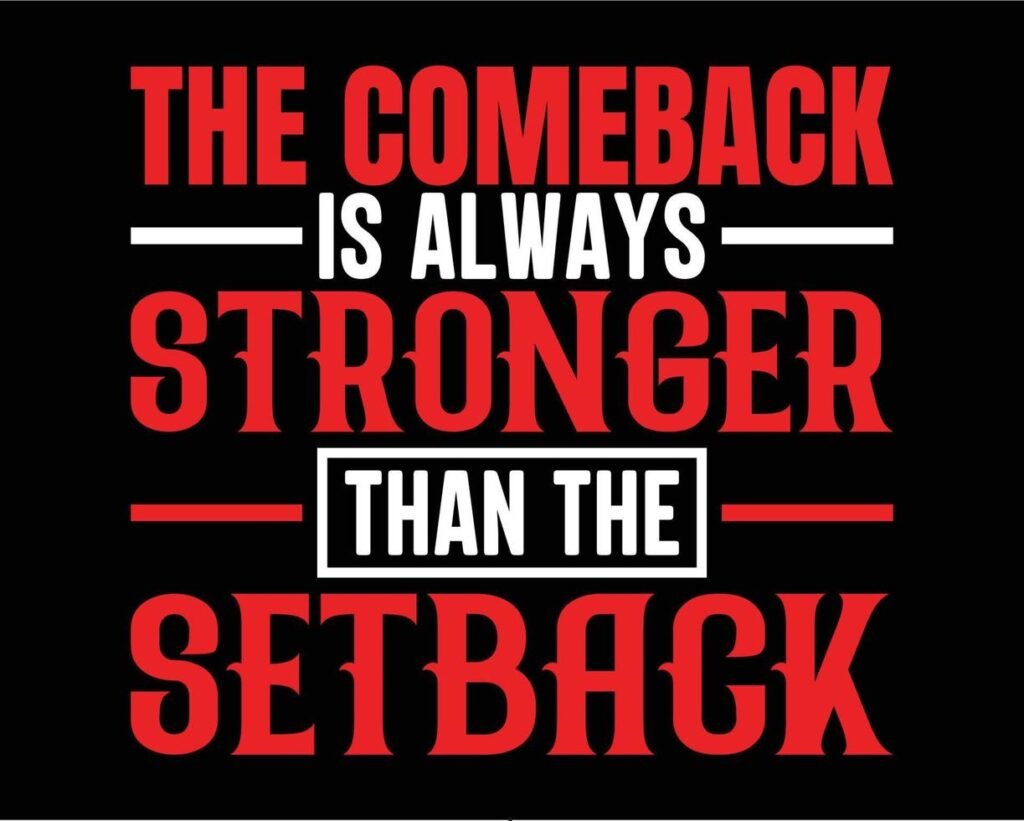 Bounce Back Stronger from failure